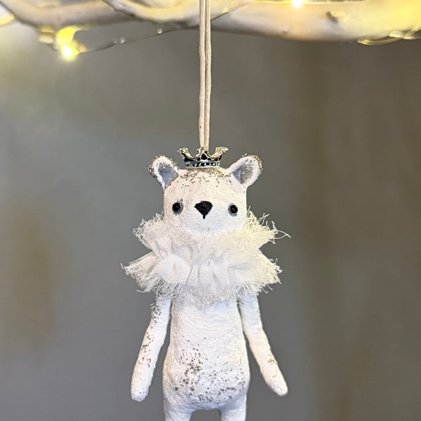 Spun Cotton Christmas Polar Bear Queen 5