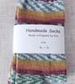 Hand knitted socks, merino wool socks, size 4-6 - Image 9
