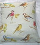 Garden Birds cushion - Image 1