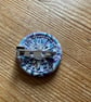 Liberty Print Dorset Singleton Button Brooch, ‘Wiltshire’, Lilac - Image 3