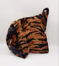 Knot bag in faux tiger fur, reversible.  - Image 9