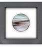 Framed fused glass rondel - L