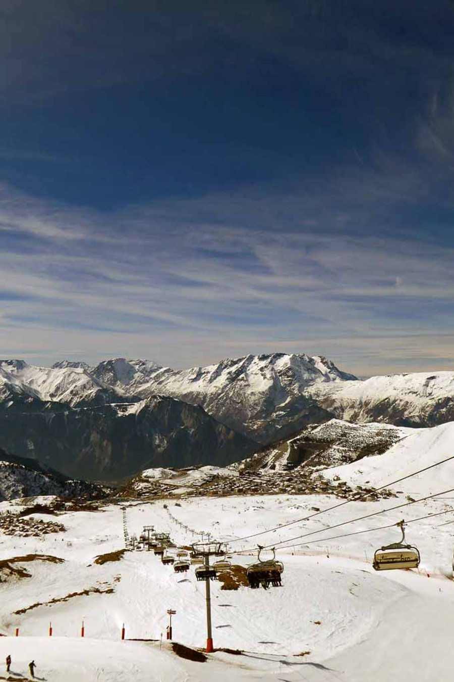 Alpe dHeuz Ski Resort French Alps France Photograph Print