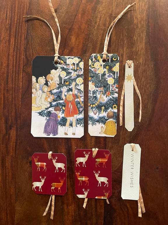 Assorted Gift tags  (Set of 6)