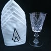  Napkins Art Deco Embroidered Design