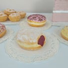 Fake Jam Doughnut Home Decor, Party Prop, Shop Prop, T.V. Film Prop, Theatre Pro