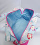 Bags, Box Shaped Make Up Bag , Zip and Handles, Multi Use, Sewing, Crochet - Image 5