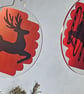 Reindeer Christmas Bauble Set - Image 2