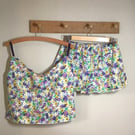 Cami and French Knickers Set multicoloured