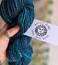 Blue Merino 2 ply Hand Spun Wool