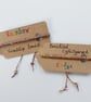 Cord Friendship Bracelets - Rainbow Cotton - Image 2