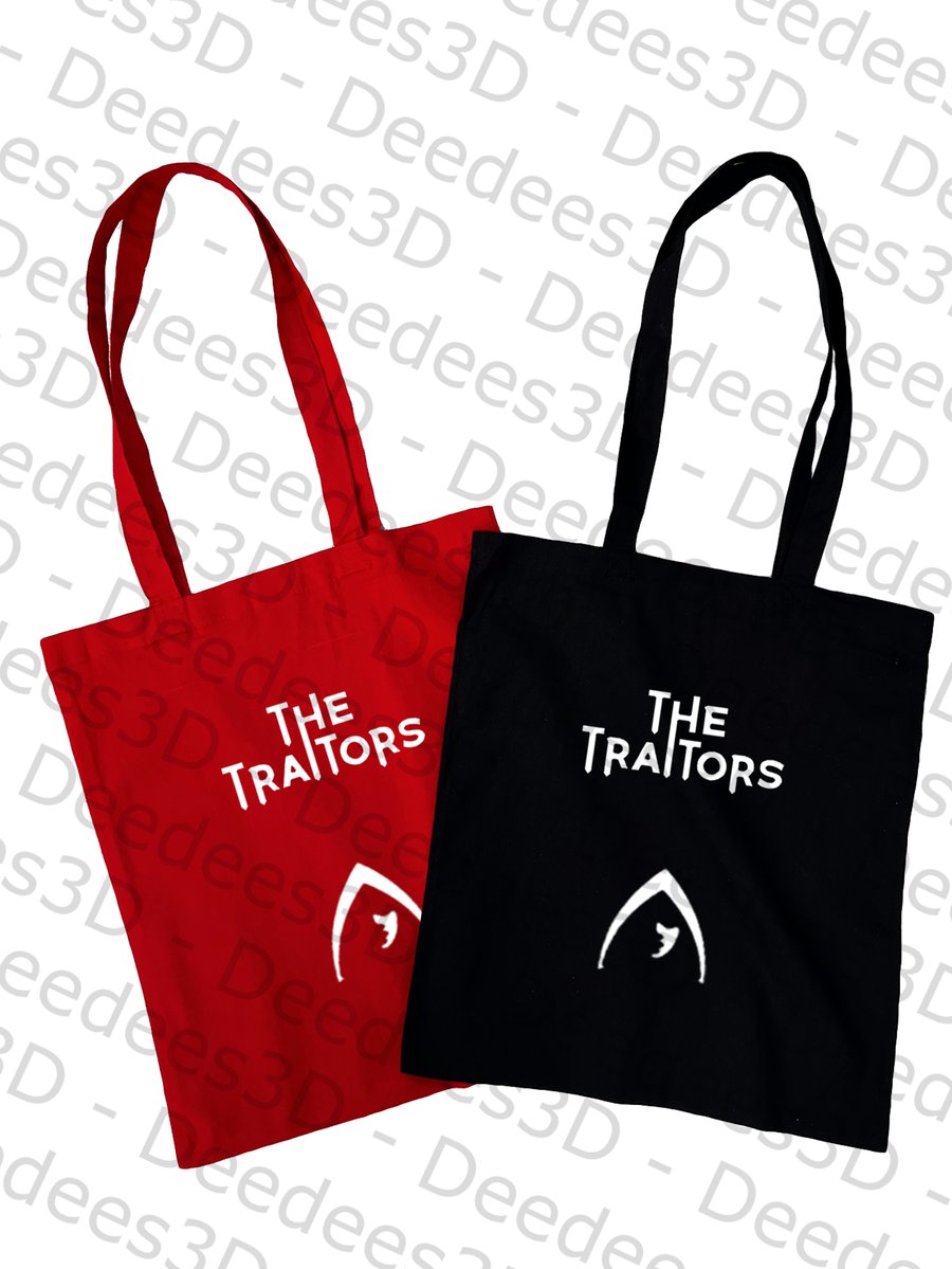 The Traitors inspired printed Tote Bag