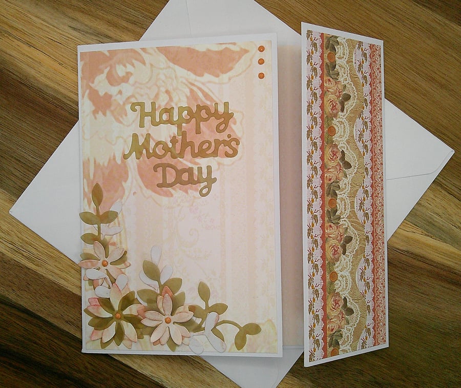SOLD - Rustic, Shabby Chic, Traditional Mother's Day Card