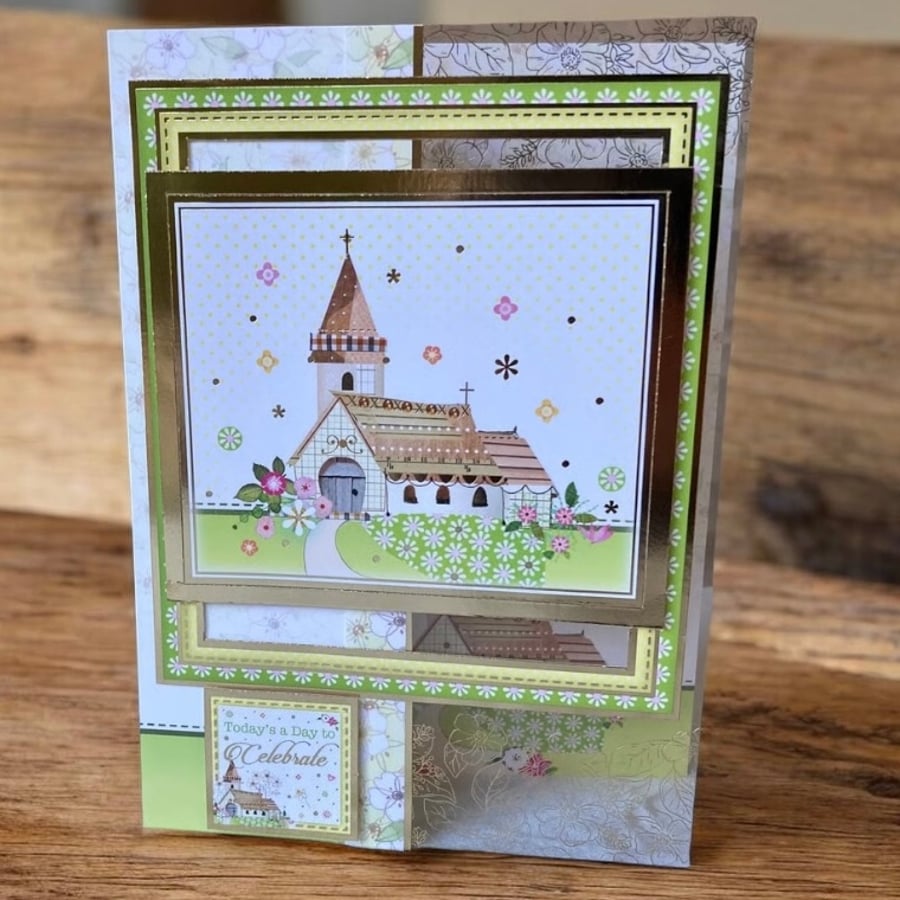 Spring Church Design Luxury Religious Easter Greeting Card
