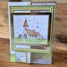 Spring Church Design Luxury Religious Easter Greeting Card
