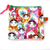 Little Russian Doll Credit Card/ Coin Purse