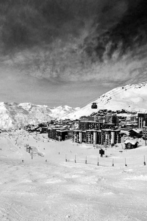 Val Thorens Three Valleys French Alps France Photograph Print