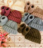 Cosy Baby Hat & Booties set 3-6 months - Image 1