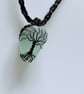 Tree of Life Sea Glass Necklace - Handmade in Scotland - Beachglass Pendant - Image 2