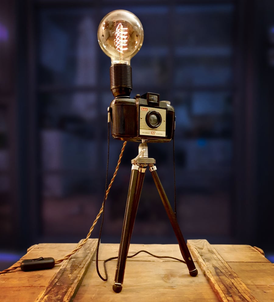 Upcycled Vintage 1950s Kodak Brownie Camera Edi - Folksy