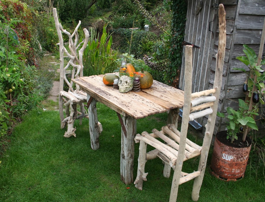 Driftwood Dining table,Drift Wood Dining Table,Rustic Kitchen table,TABLE ONLY