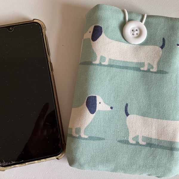 Dachshund Mobile Phone Case, Handmade in the UK