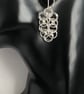 Silver Helm Chainmaille Earrings - Image 4