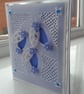 Open leaf parchment card - Image 1