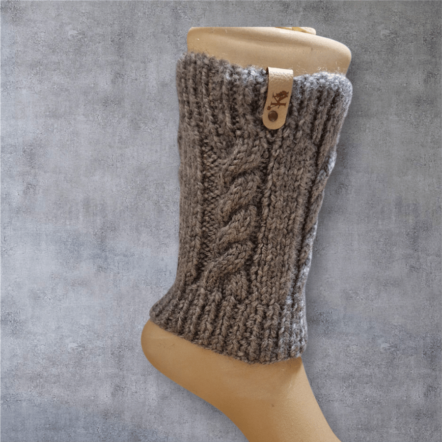 Knitted Ankle Warmers 