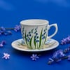 Bluebell Cup and Saucer