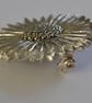 Sunflower pewter brooch - Image 3