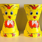 Mini chicks - hand painted 