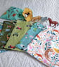 Toy storage or gift bag - Dinosaur, safari, zoo, farm themes - drawstring - Image 2