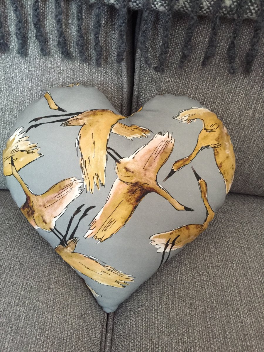 Decorative Heart cushion, room decor, scatter cushion 