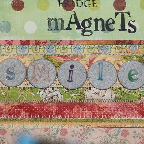 Ceramic Fridge Magnets 'Smile'