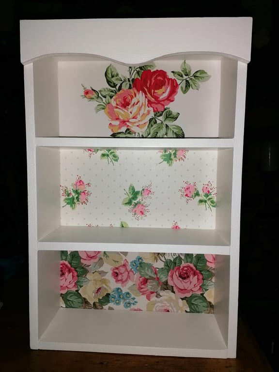 Large Wooden Storage Shelf Unit Cath Kidston Sanderson Designs Kitchen Dining Be
