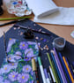 Asters, September flowers framed original artwork  - Image 3