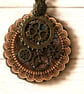 steampunk pendand Necklace  - Image 1