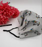Face mask,  medium,  adjustable,  nose wire,  3 layer,  washable in unicorn  - Image 3