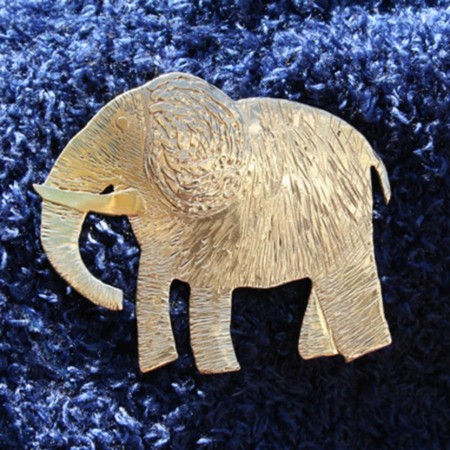 elephant brooch