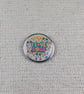 I Love Dogs - Dog Lover Badge - Large Resin Topped Pin Badge