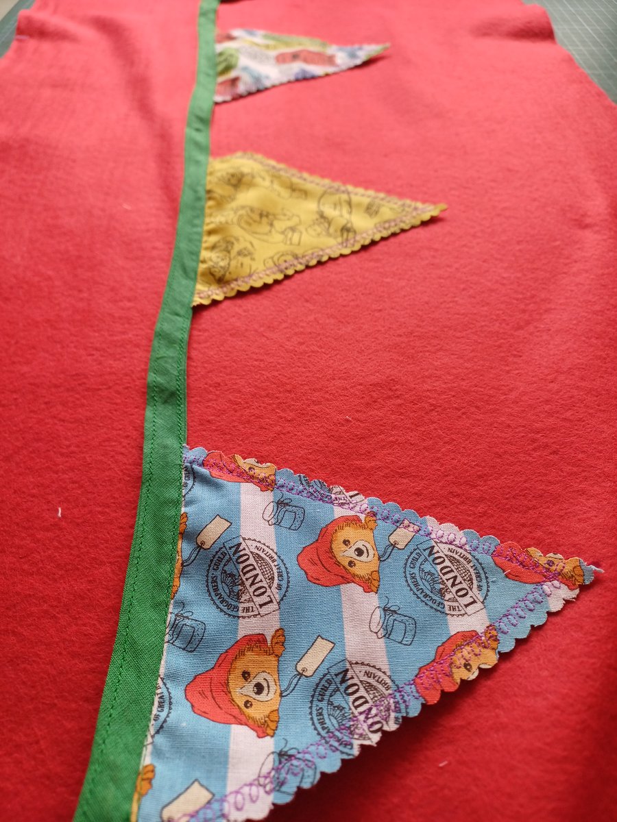 Paddington bear bunting