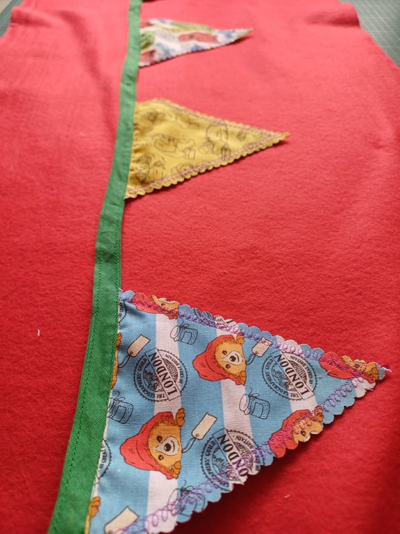 Paddington bear bunting