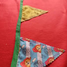 Paddington bear bunting