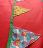 Paddington bear bunting