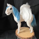 Needle felted Pegasus