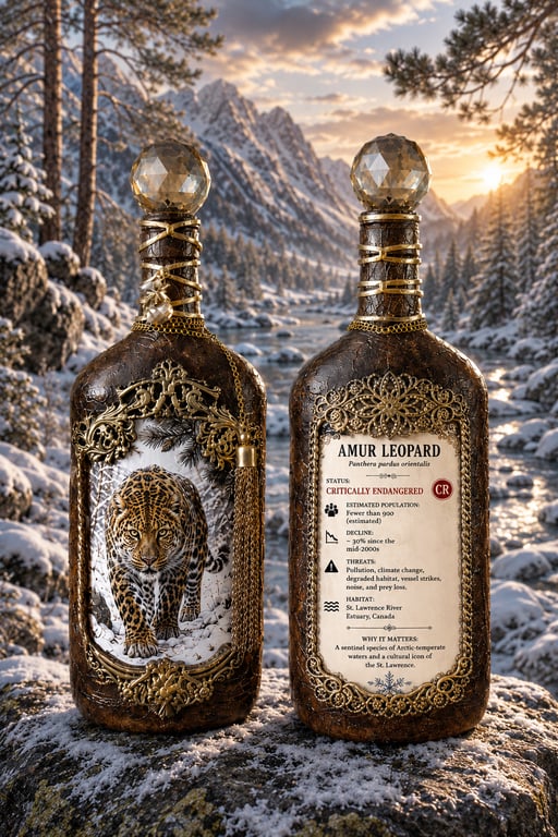 Amur Leopard Conservation Bottle