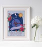 Scorpio Zodiac Sign Wall Art Print - Image 3