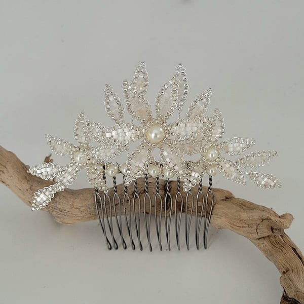 Starflower Wedding Haircomb