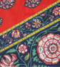 Vintage Liberty of London Fabric, VALARI in Red Boho Botanical pattern - Image 5
